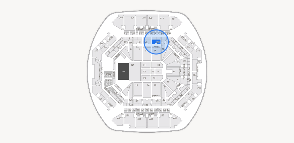 Barclays Center Seating Chart