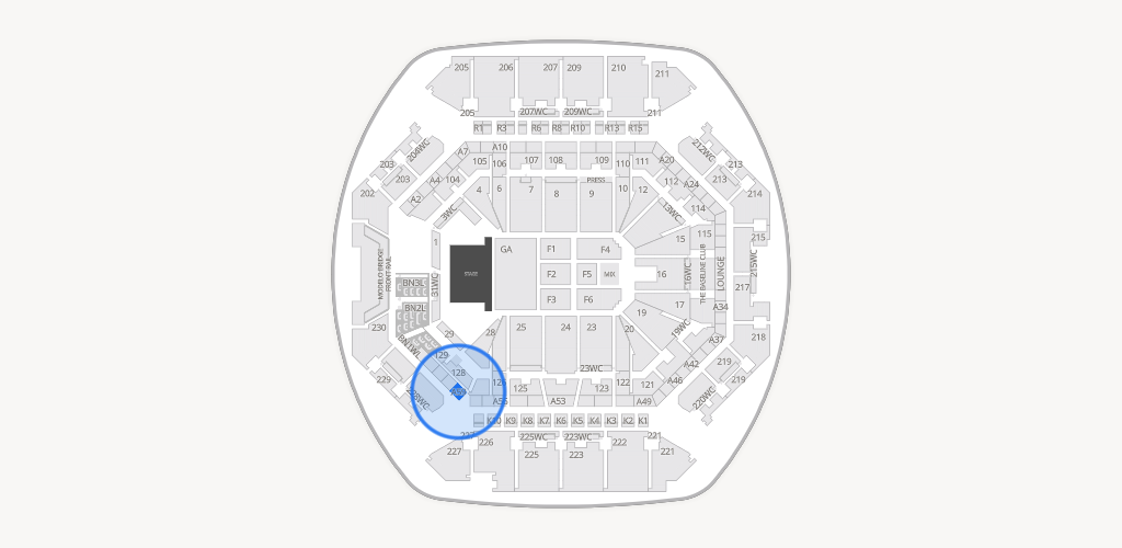 Barclays Center Seating Chart