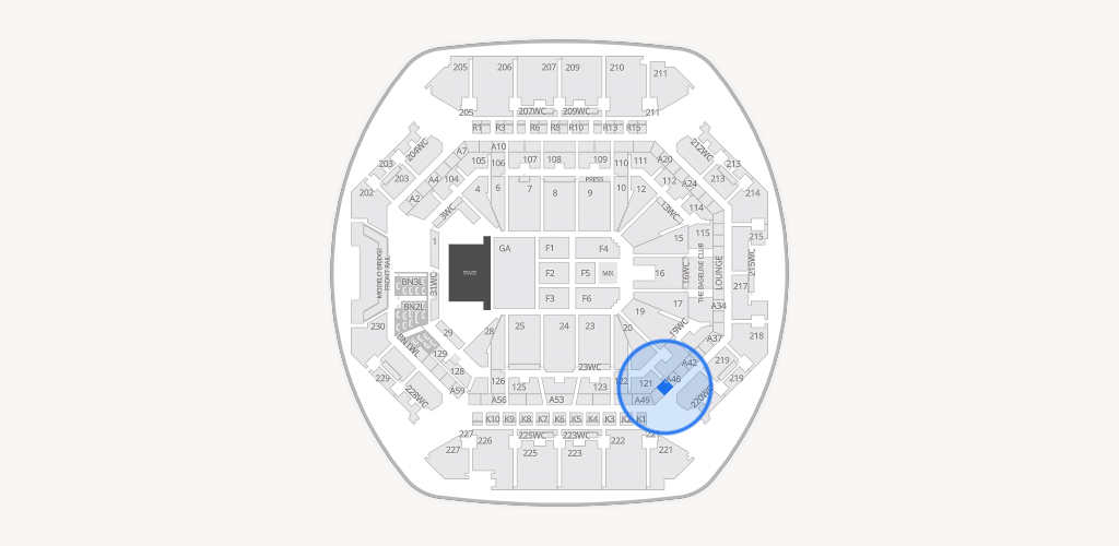 Barclays Center Seating Chart
