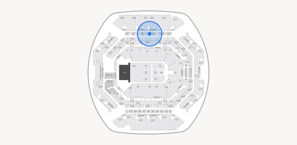 Barclays Center Seating Chart