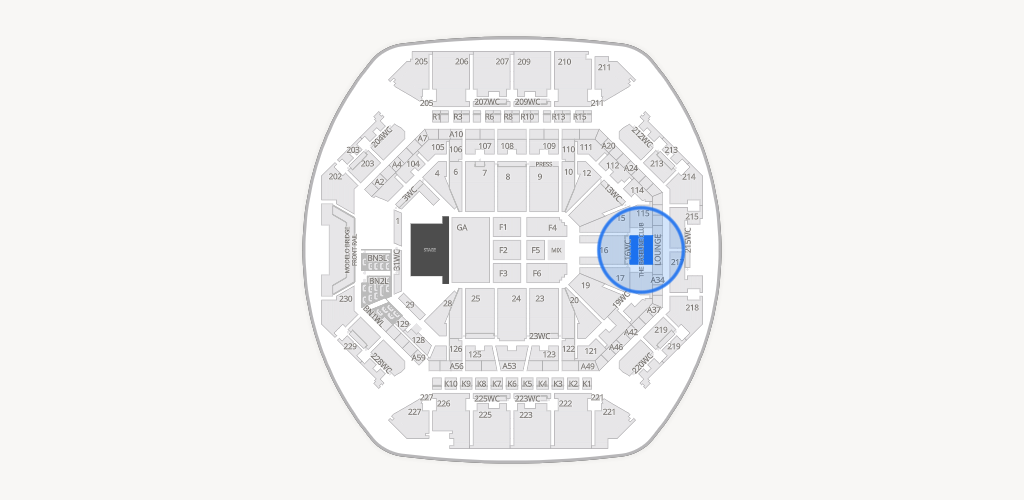 Barclays Center Seating Chart