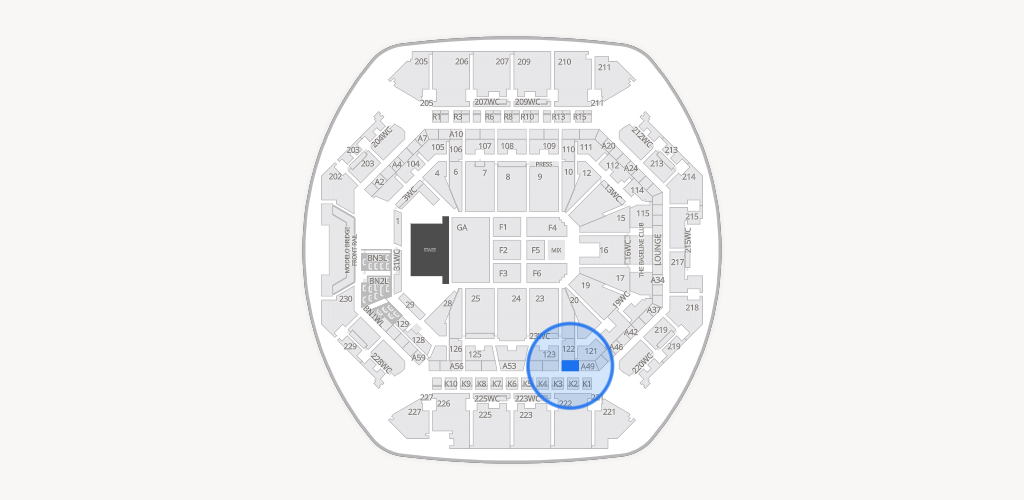 Barclays Center Seating Chart