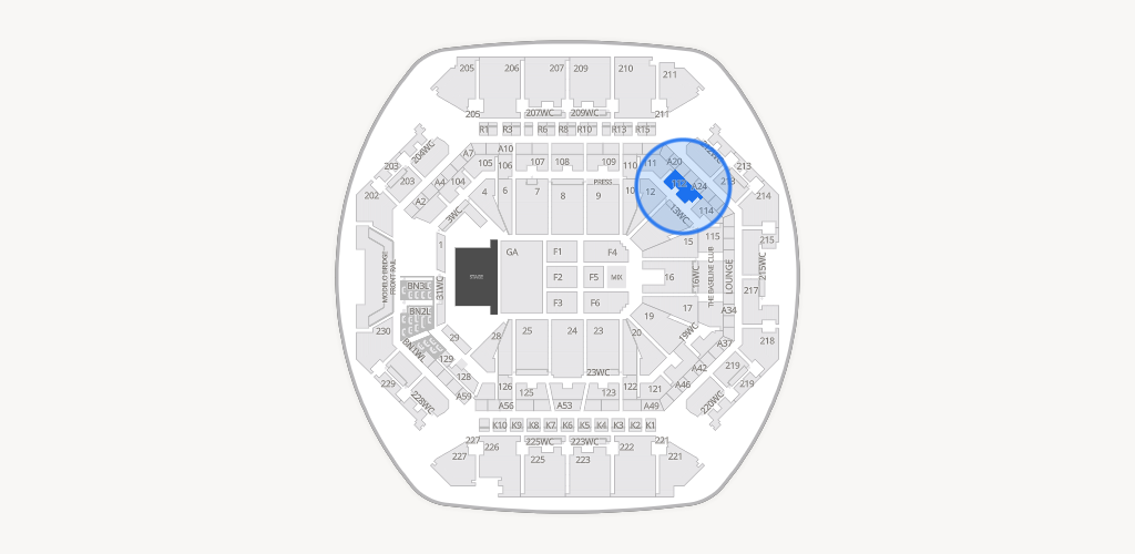 Barclays Center Seating Chart