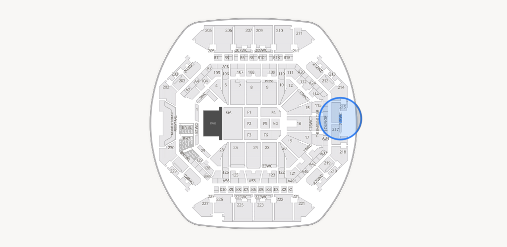 Barclays Center Seating Chart