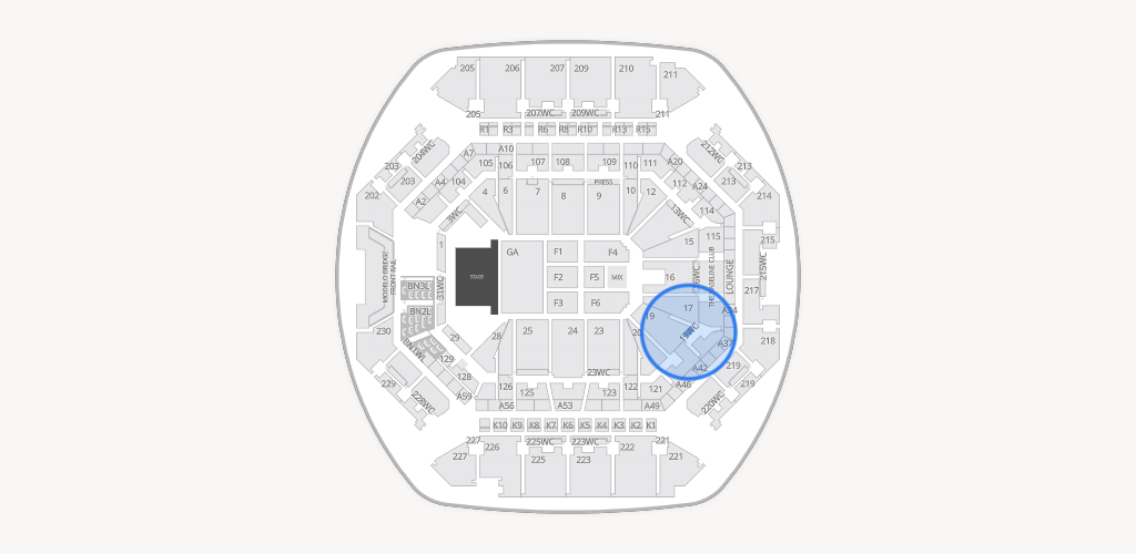 Barclays Center Seating Chart