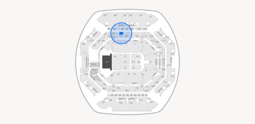 Barclays Center Seating Chart
