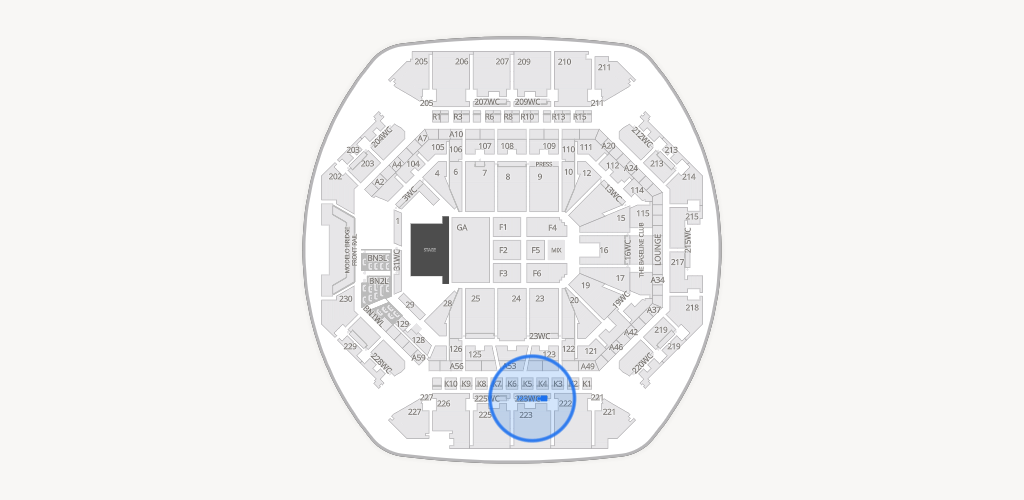 Barclays Center Seating Chart