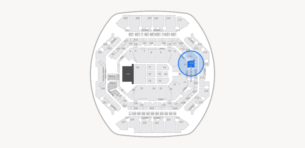 Barclays Center Seating Chart