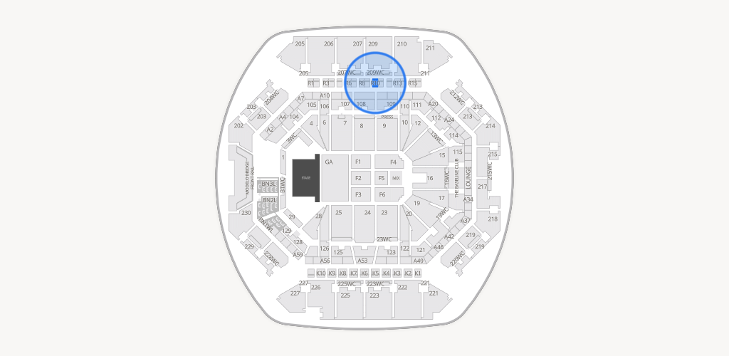 Barclays Center Seating Chart