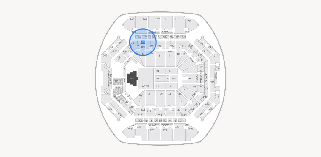 Barclays Center Seating Chart