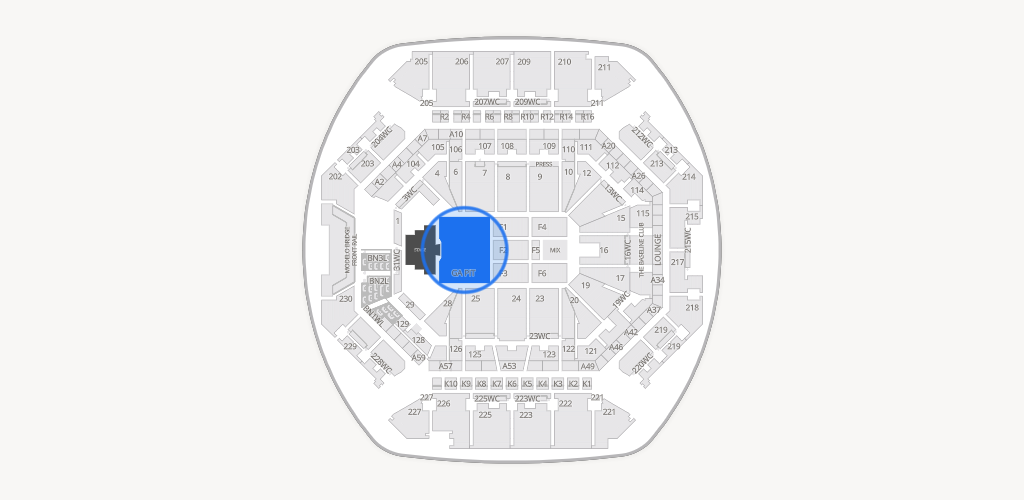 Barclays Center Seating Chart