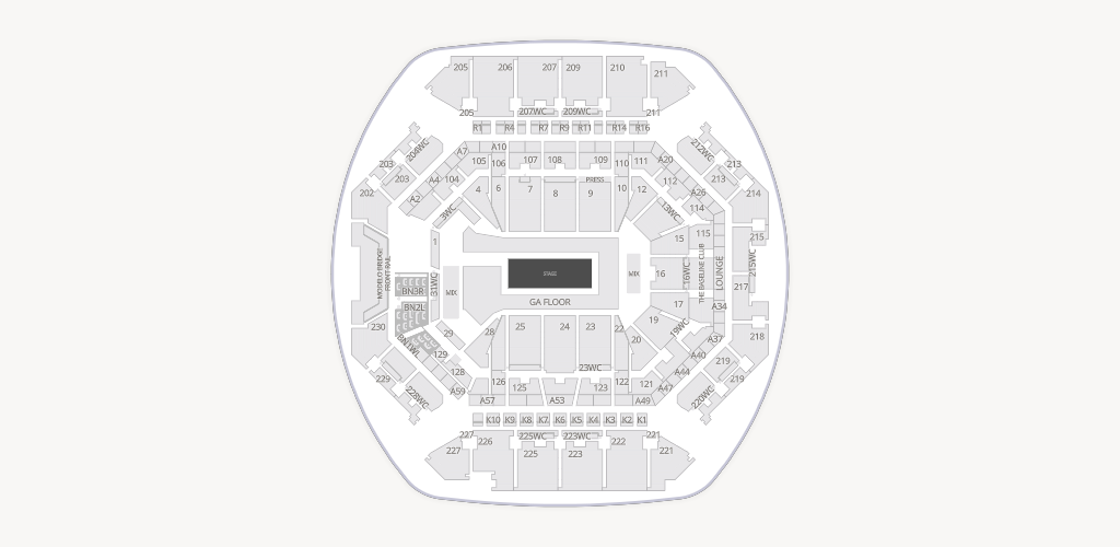 Barclays Center Seating Chart