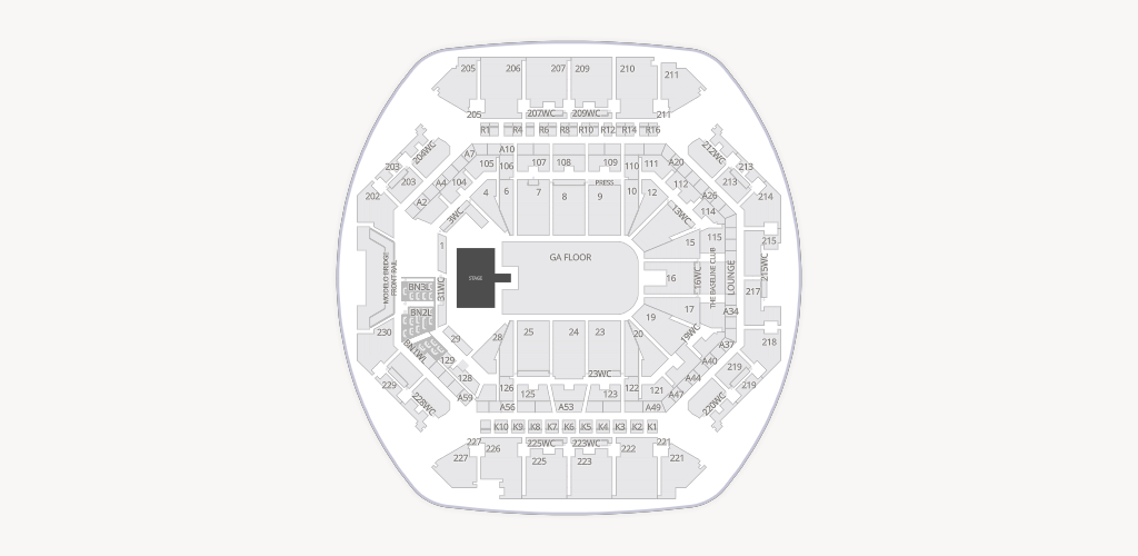Barclays Center Seating Chart
