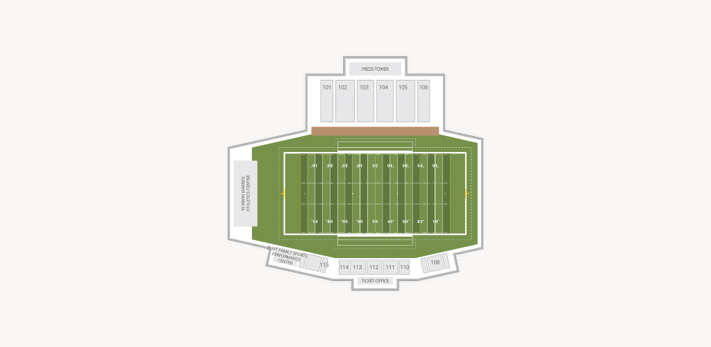 Barker Lane Stadium Seating Chart