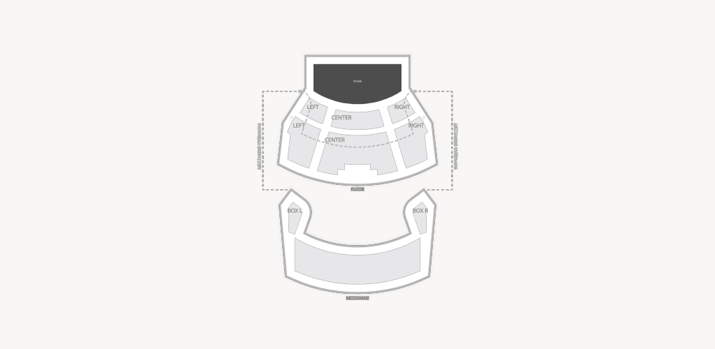 Barlow Main Stage at Centerpoint Legacy Theatre Seating Chart