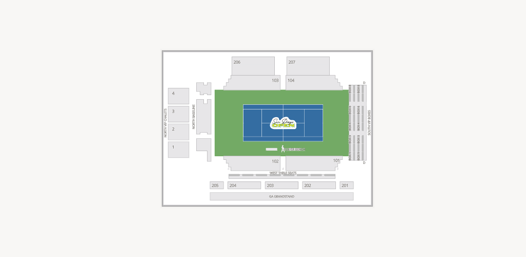 Barnes Tennis Center Seating Chart