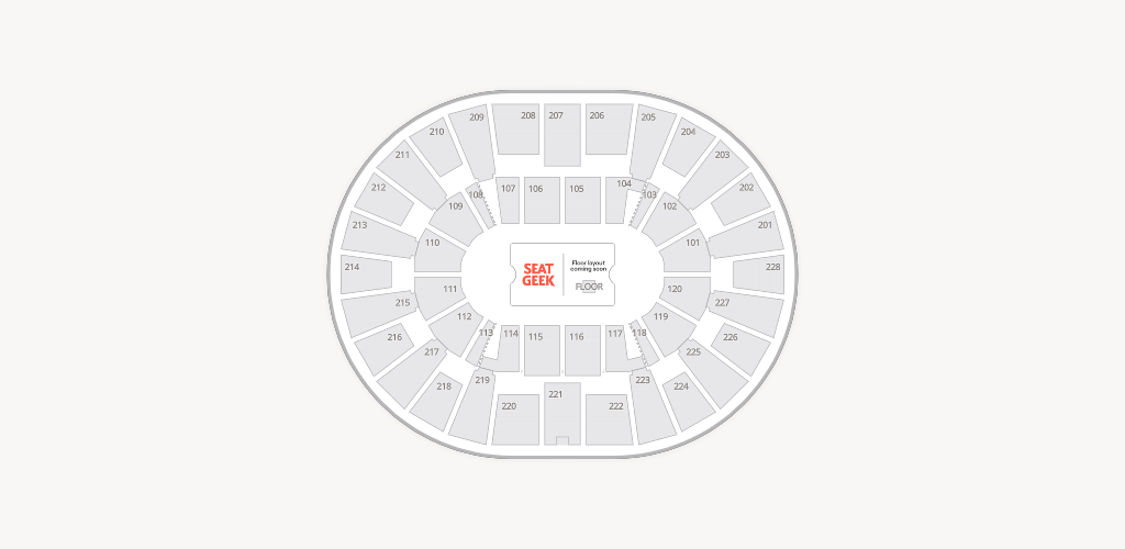 Bartow Arena Seating Chart