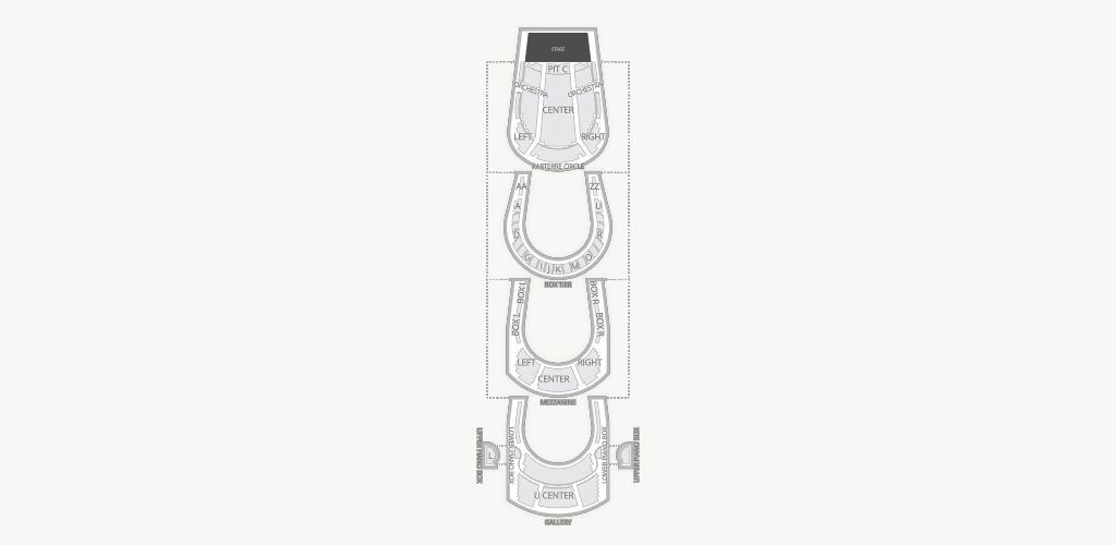 Bass Performance Hall Seating Chart