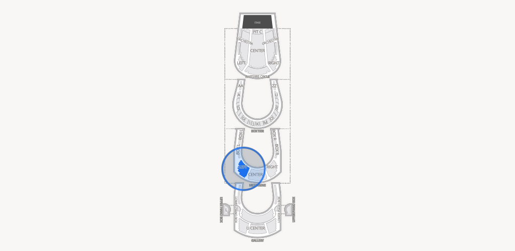 Bass Performance Hall Seating Chart