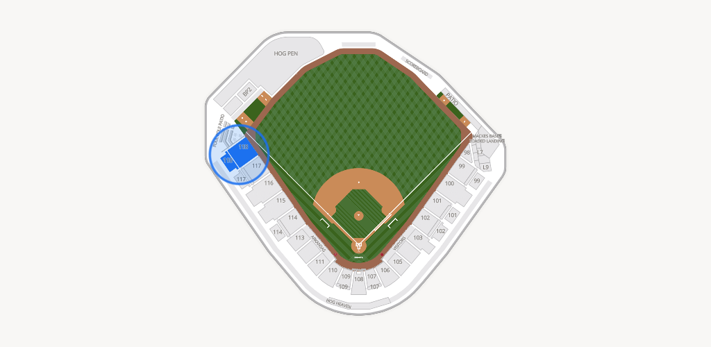 Baum Stadium At George Cole Field Seating Chart