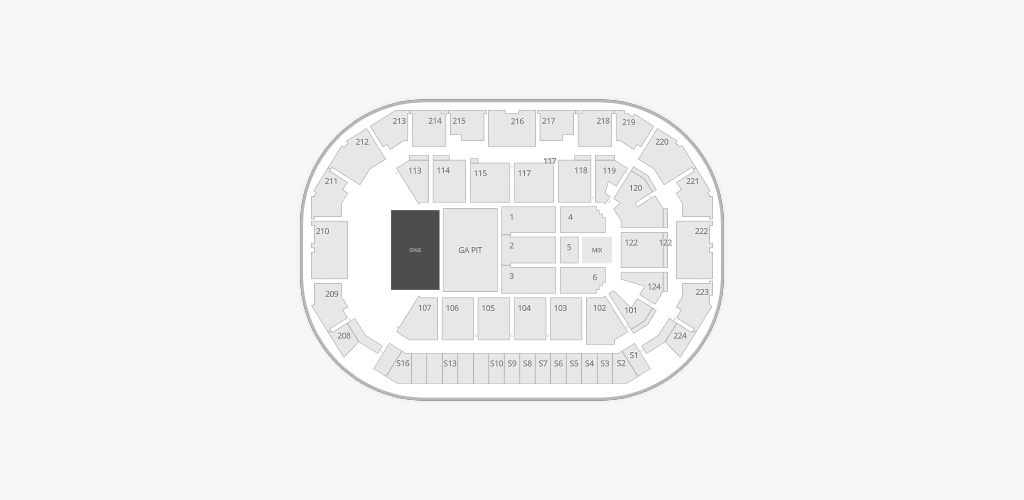 Baxter Arena Seating Chart
