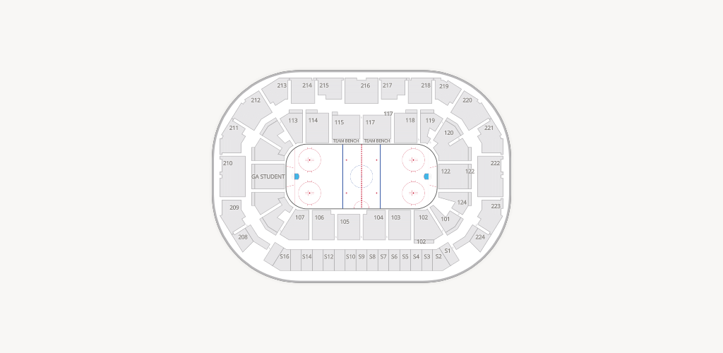 Baxter Arena Seating Chart