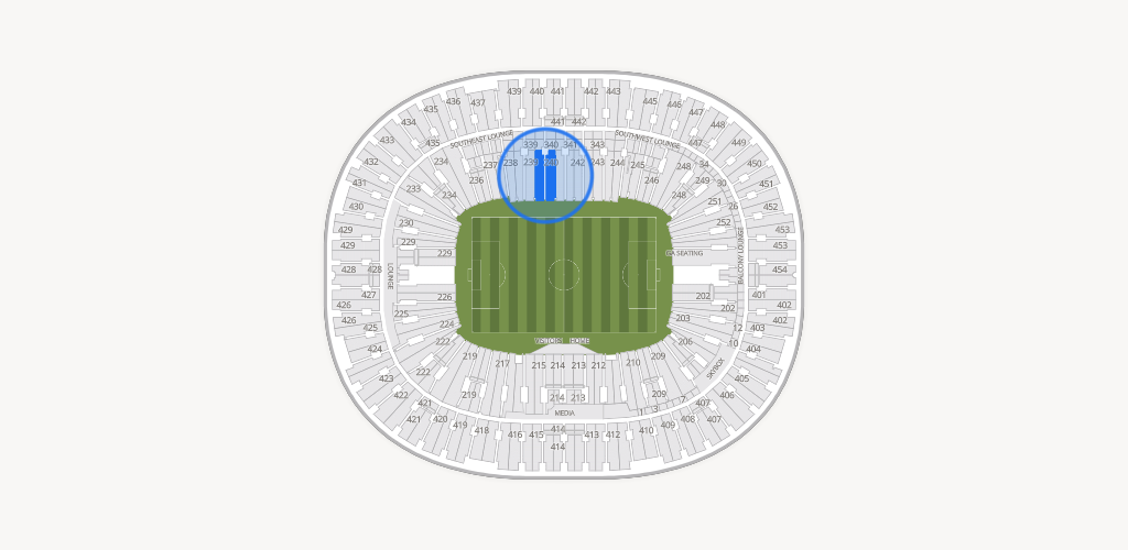 BC Place Stadium Seating Chart