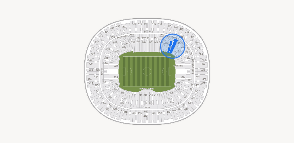 BC Place Stadium Seating Chart