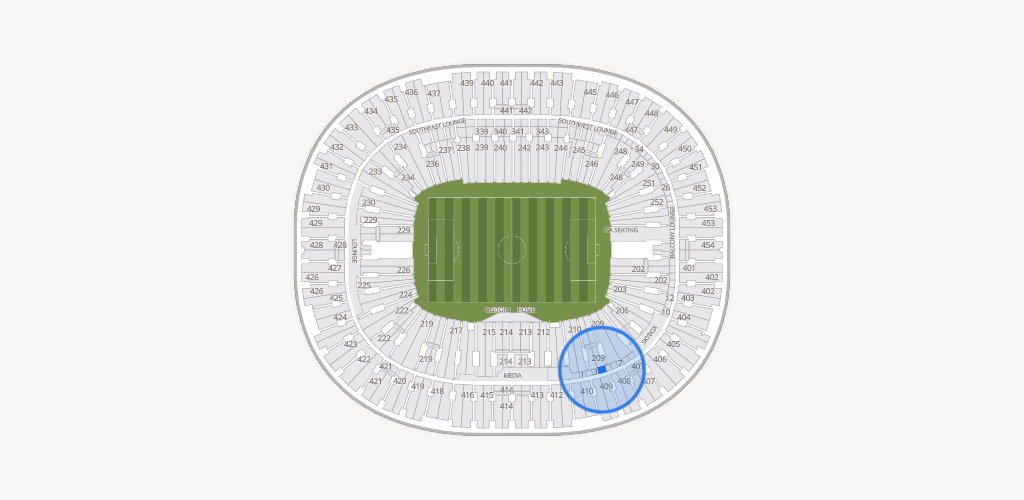 BC Place Stadium Seating Chart