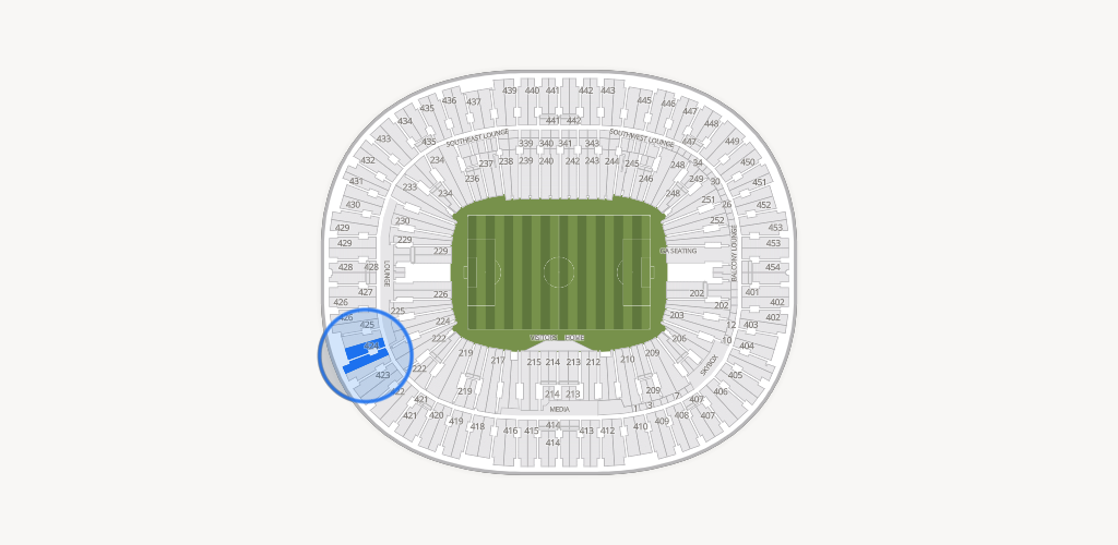 BC Place Stadium Seating Chart