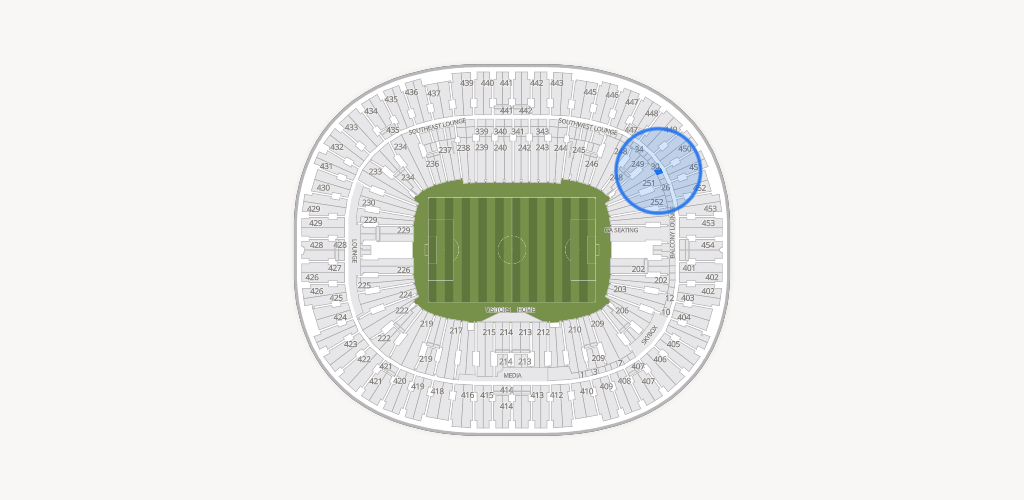 BC Place Stadium Seating Chart