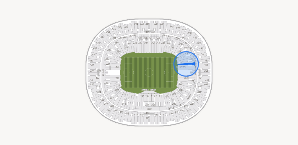 BC Place Stadium Seating Chart