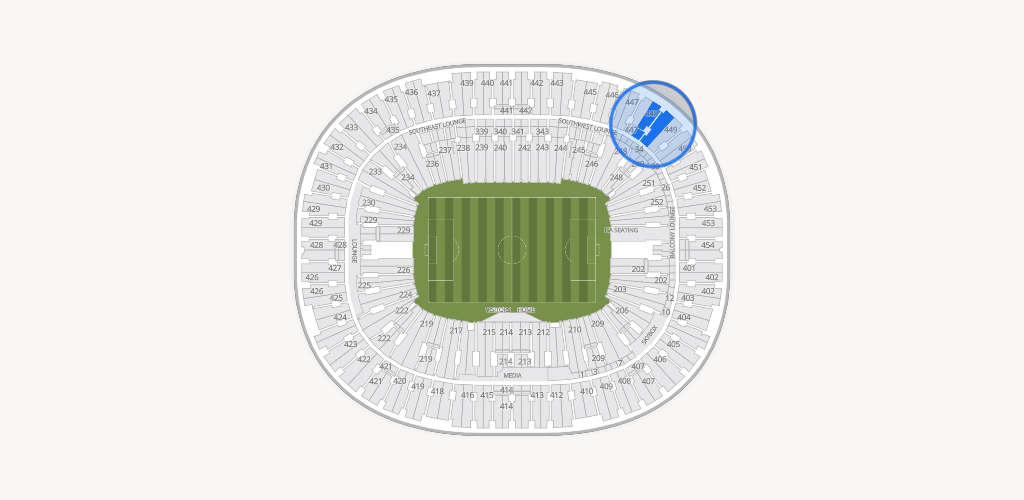 BC Place Stadium Seating Chart