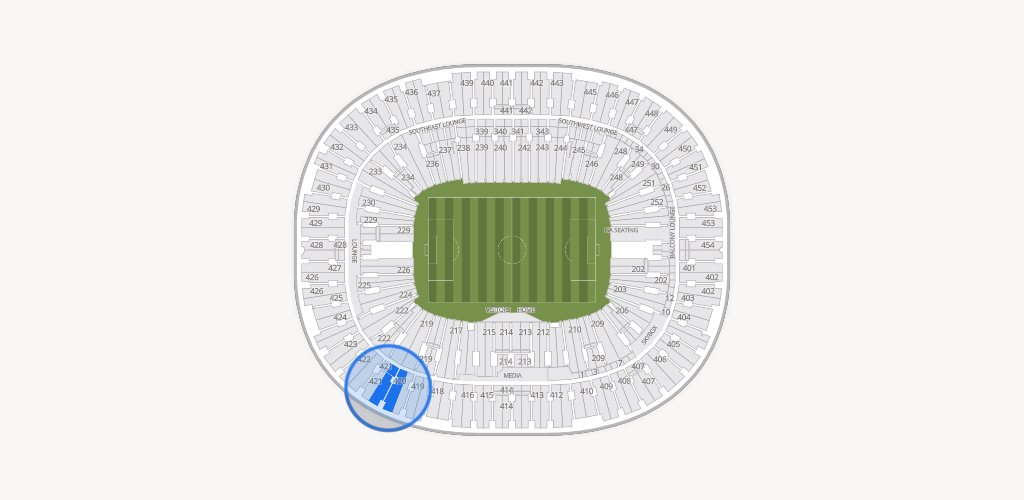 BC Place Stadium Seating Chart