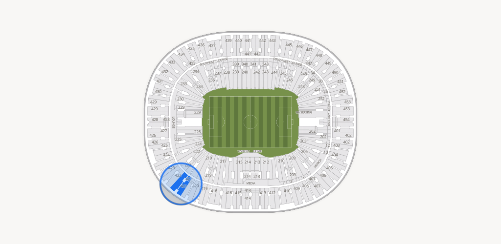 BC Place Stadium Seating Chart