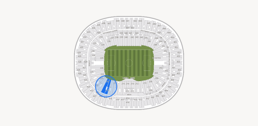 BC Place Stadium Seating Chart