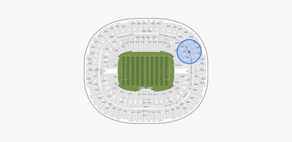 BC Place Stadium Seating Chart