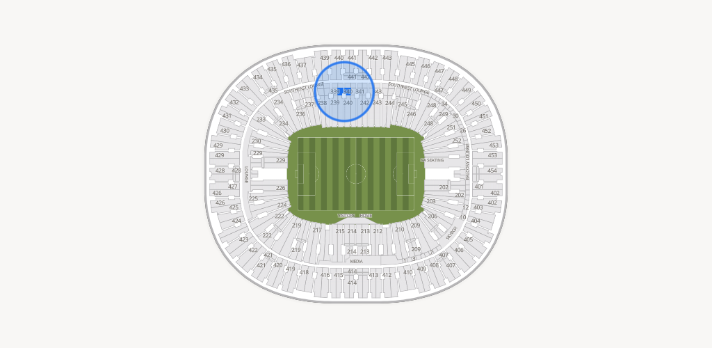 BC Place Stadium Seating Chart
