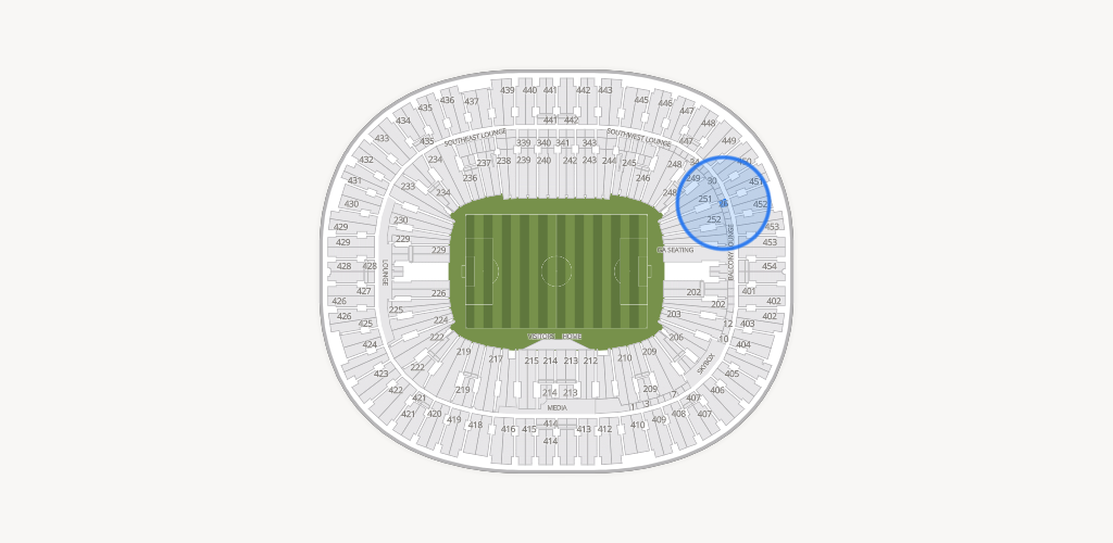BC Place Stadium Seating Chart