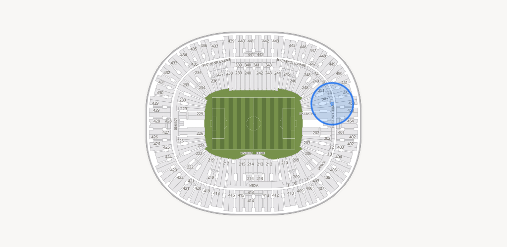 BC Place Stadium Seating Chart