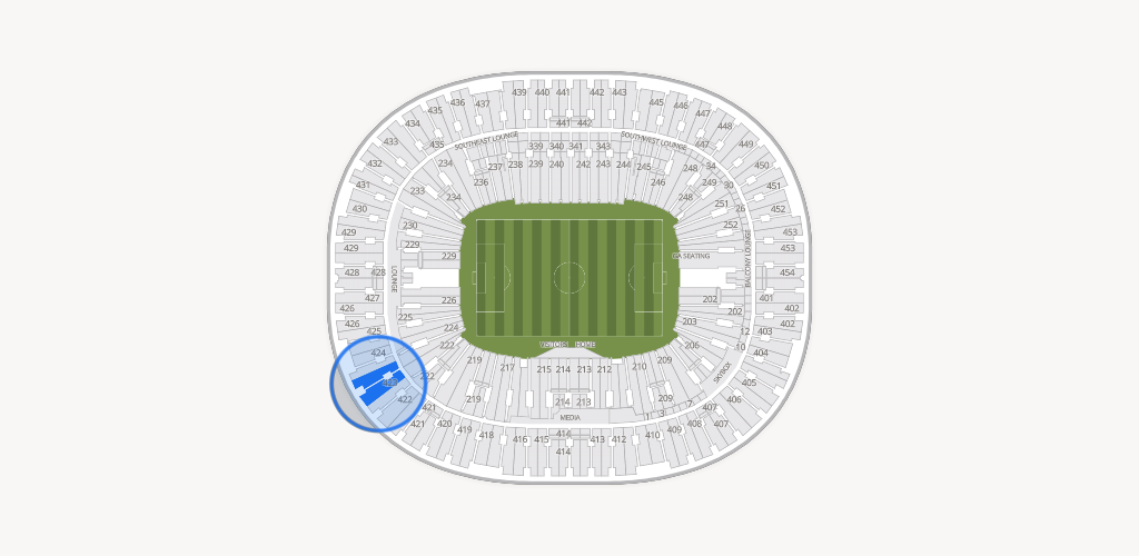BC Place Stadium Seating Chart