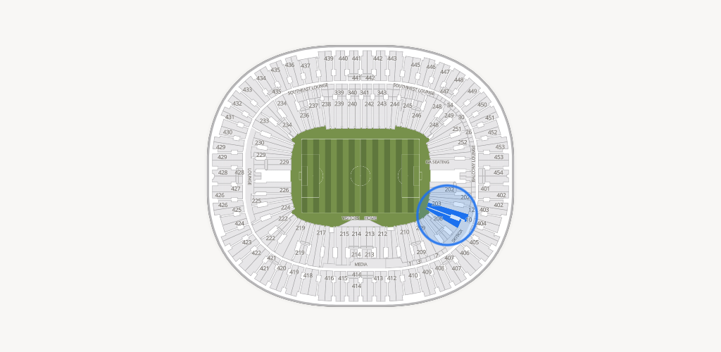BC Place Stadium Seating Chart