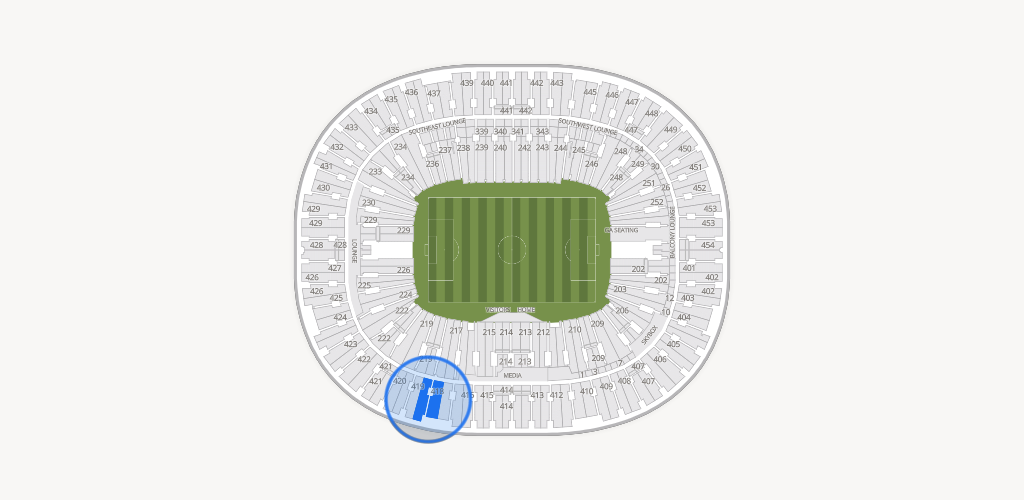BC Place Stadium Seating Chart