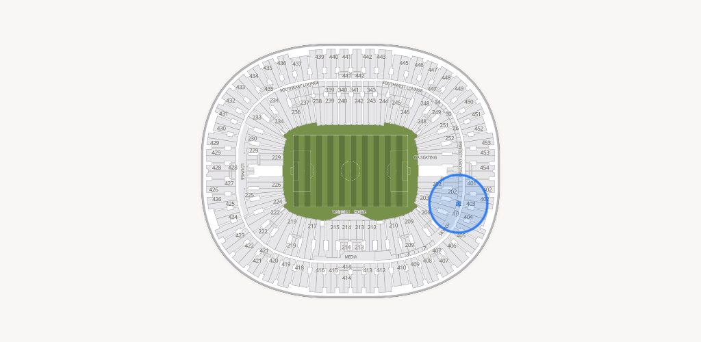 BC Place Stadium Seating Chart