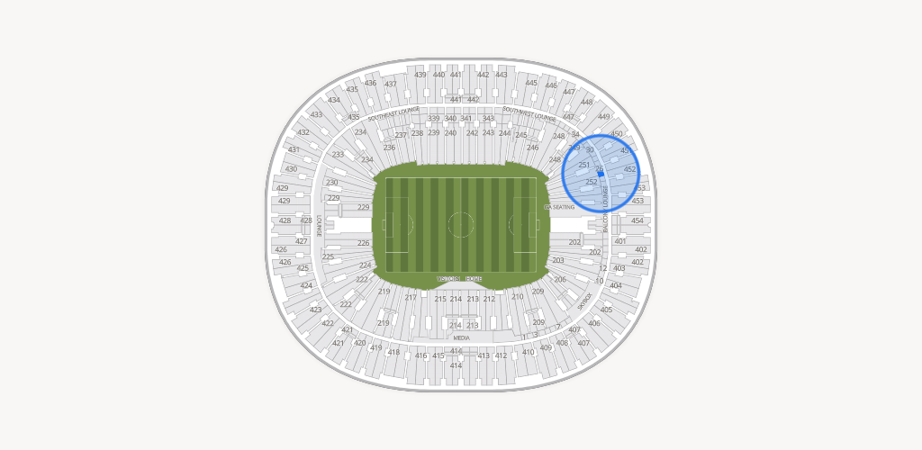 BC Place Stadium Seating Chart