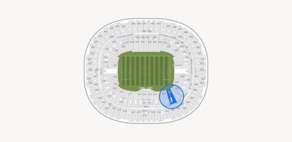 BC Place Stadium Seating Chart