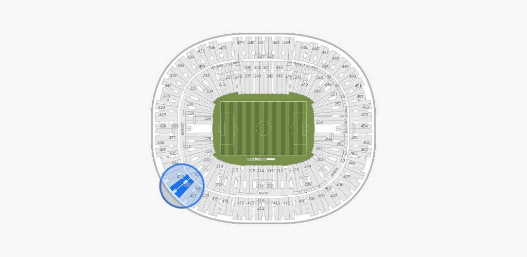 BC Place Stadium Seating Chart