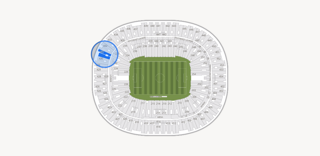 BC Place Stadium Seating Chart
