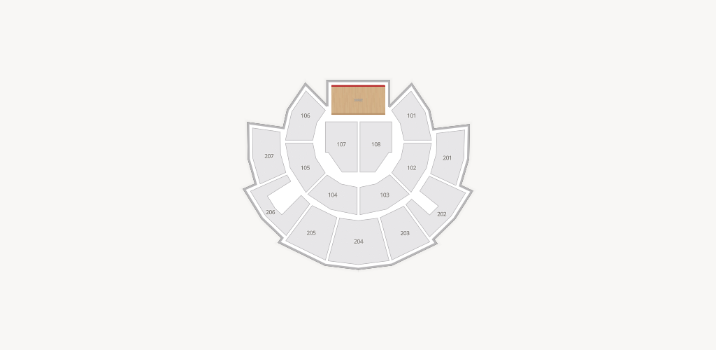 Beau Rivage Theatre Seating Chart