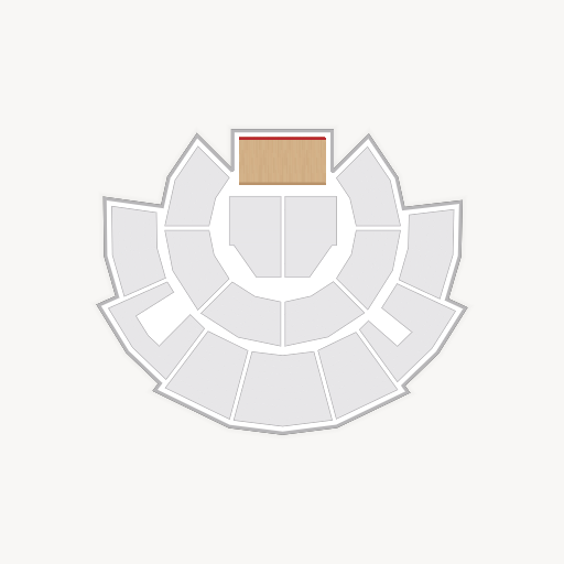 Beau Rivage Theatre seating chart